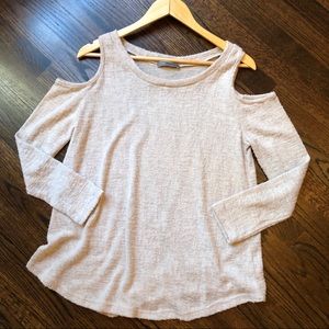 Cherish Cold Shoulder Sweater M